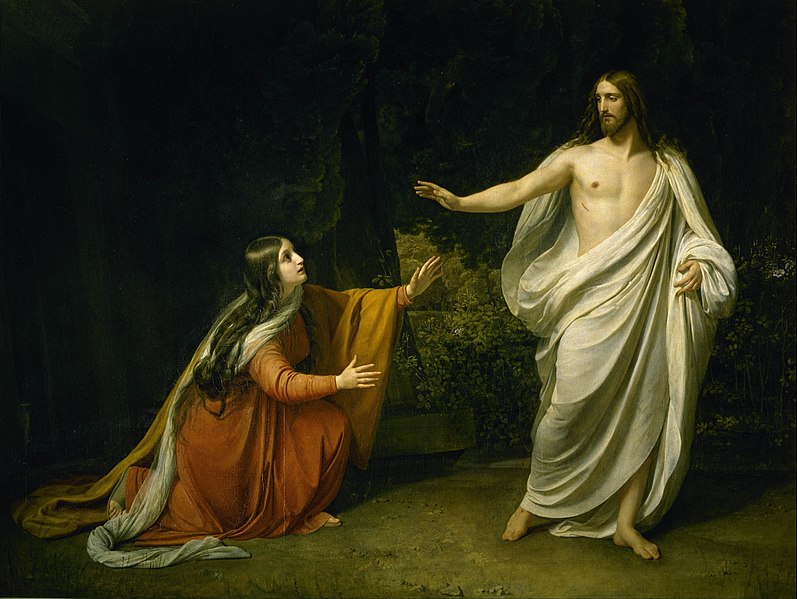 Alexander Ivanov - Christ's Appearance to Mary Magdalene after the Resurrection