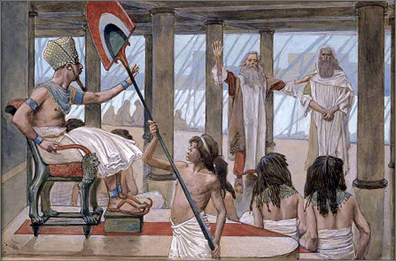 Moses Speaks To Pharaoh