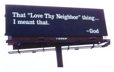 Love Thy Neighbor Billboard